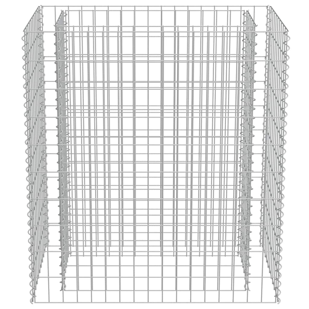 Gabion høybed galvanisert stål 90x50x100 cm