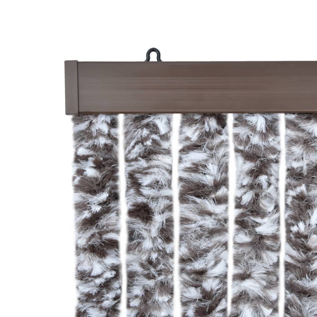 Insektgardin 56x185 cm brun og beige