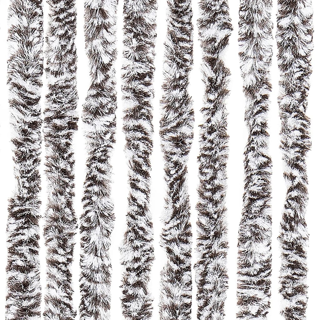 Insektgardin 100x220 cm brun og beige