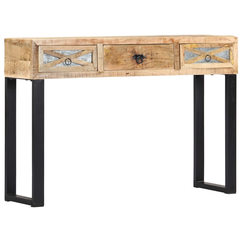 Konsollbord 110x30x76 cm heltre mango