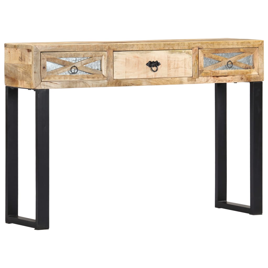 Konsollbord 110x30x76 cm heltre mango