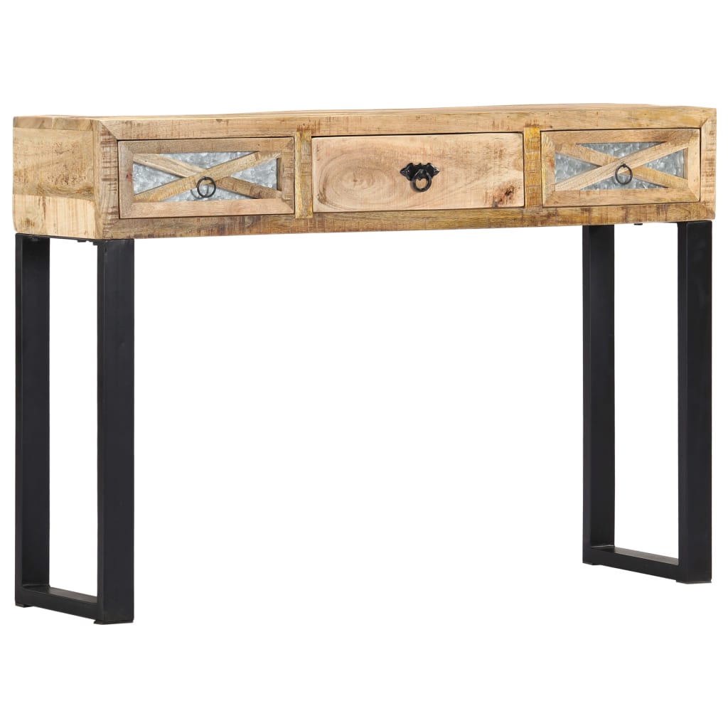 Konsollbord 110x30x76 cm heltre mango