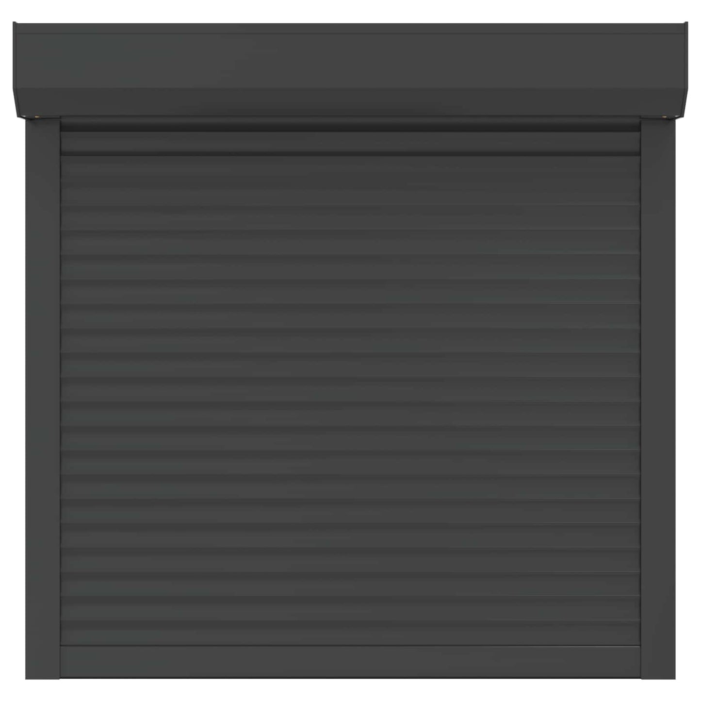 Rullegardin Antrasitt 100 x 100 cm Aluminium og Polyuretan