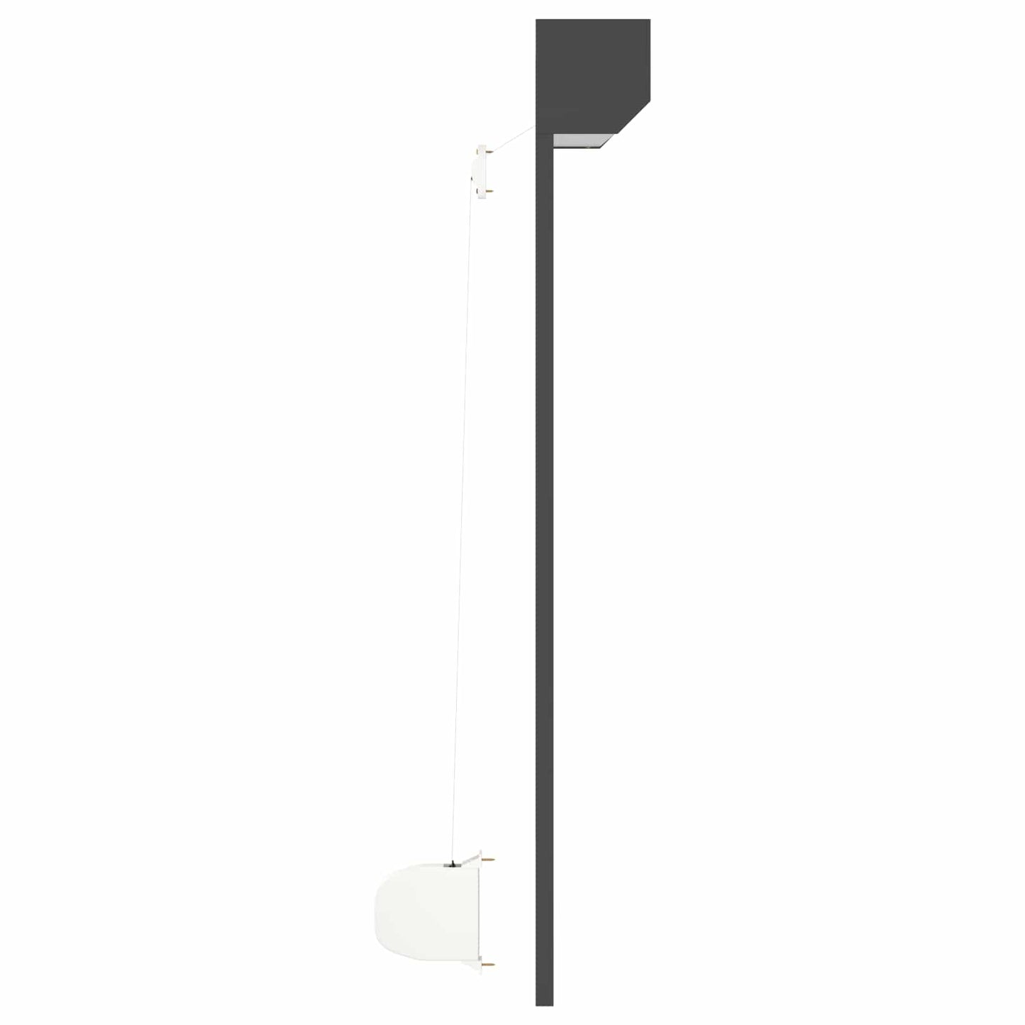 Rullegardin Antrasitt 100 x 120 cm Aluminium og Polyuretan