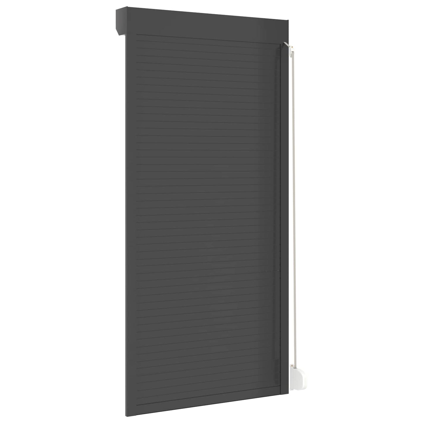 Rullegardin Antrasitt 100 x 210 cm Aluminium og Polyuretan