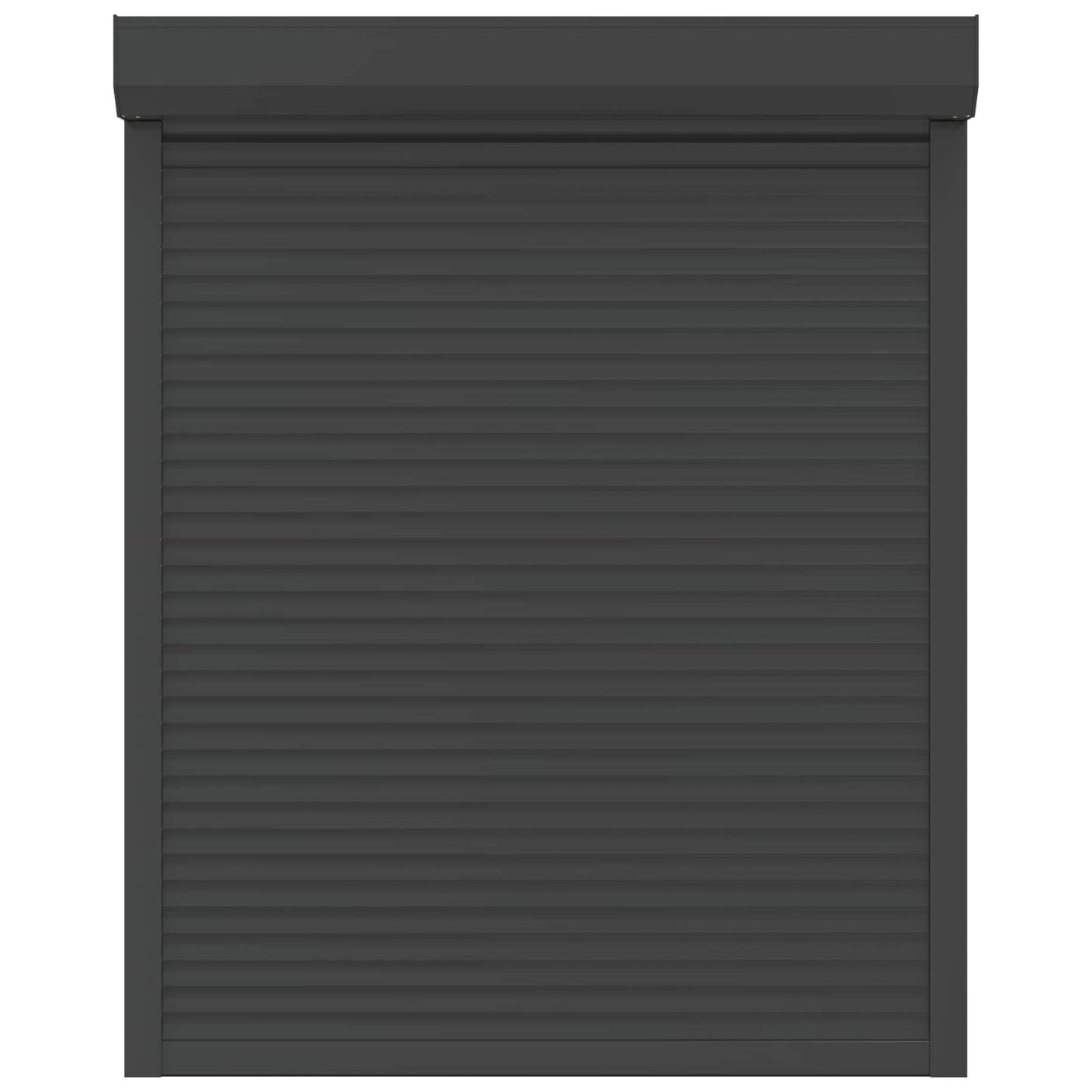 Rullegardin Antrasitt 120 x 150 cm Aluminium og Polyuretan