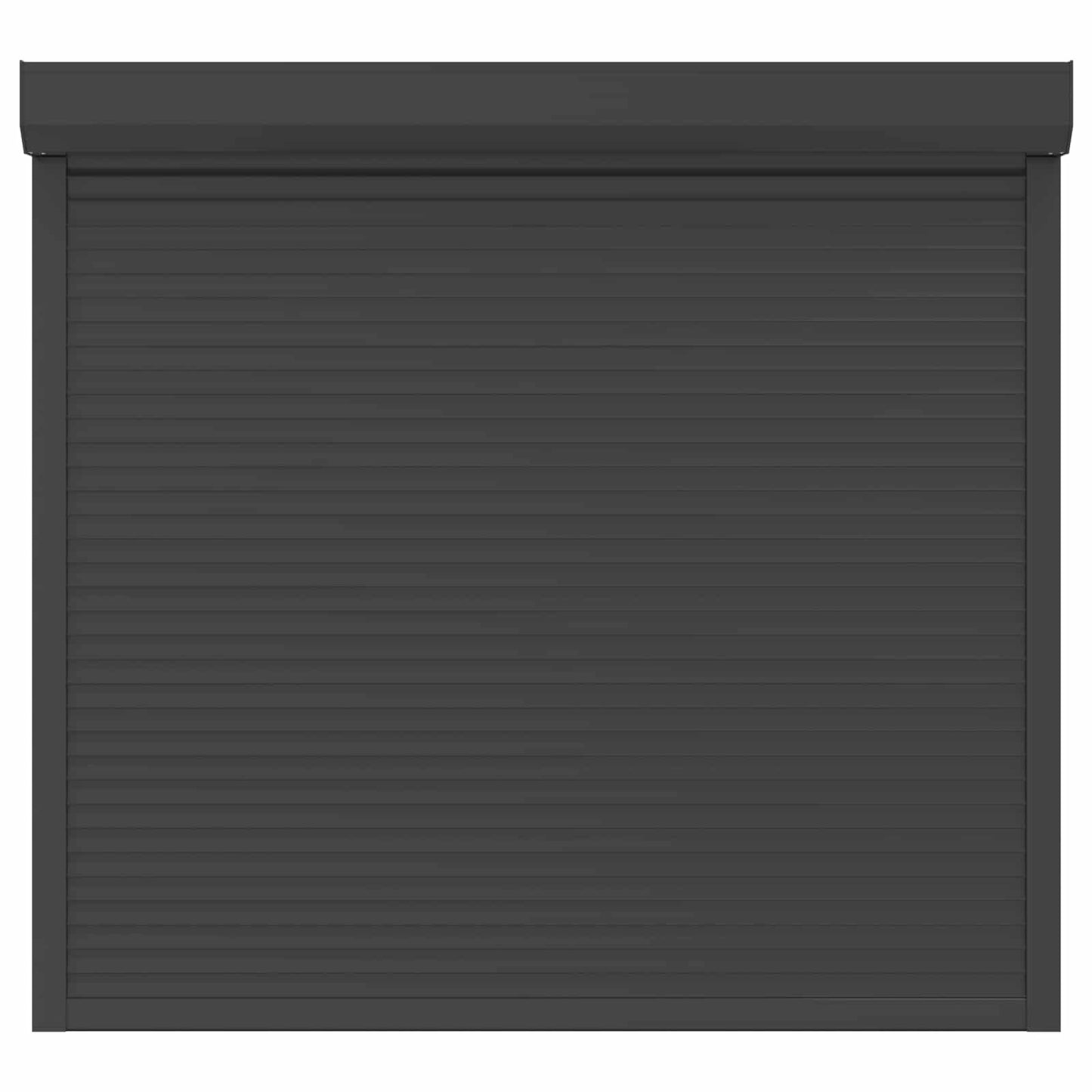 Rullegardin Antrasitt 160 x 150 cm Aluminium og Polyuretan