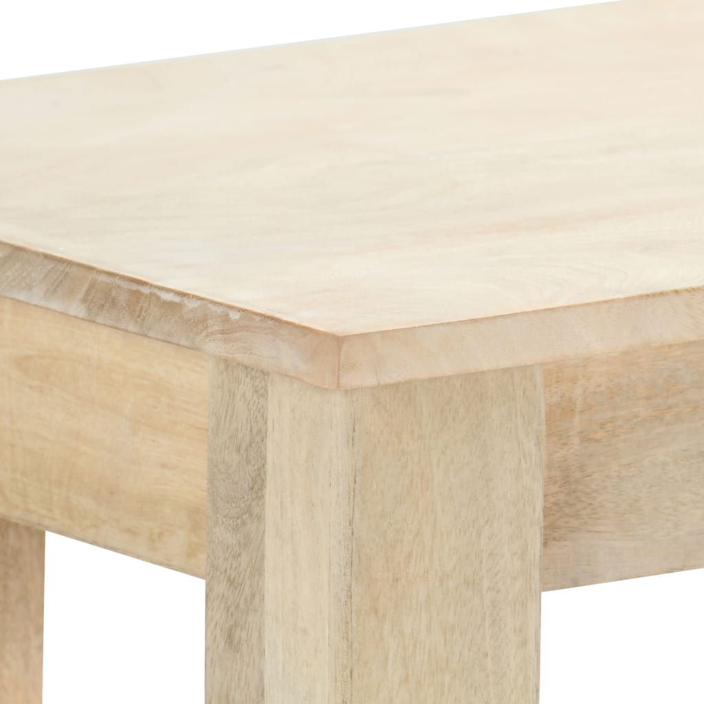Konsollbord 110x35x77 cm heltre mango