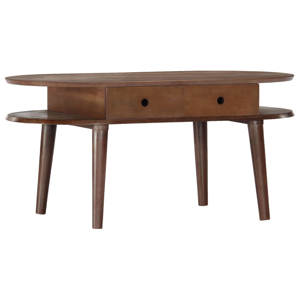 Salongbord 100x50x46 cm heltre akasie