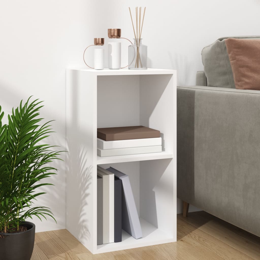 Oppbevaringsboks LP hvit 71x34x36 cm konstruert tre