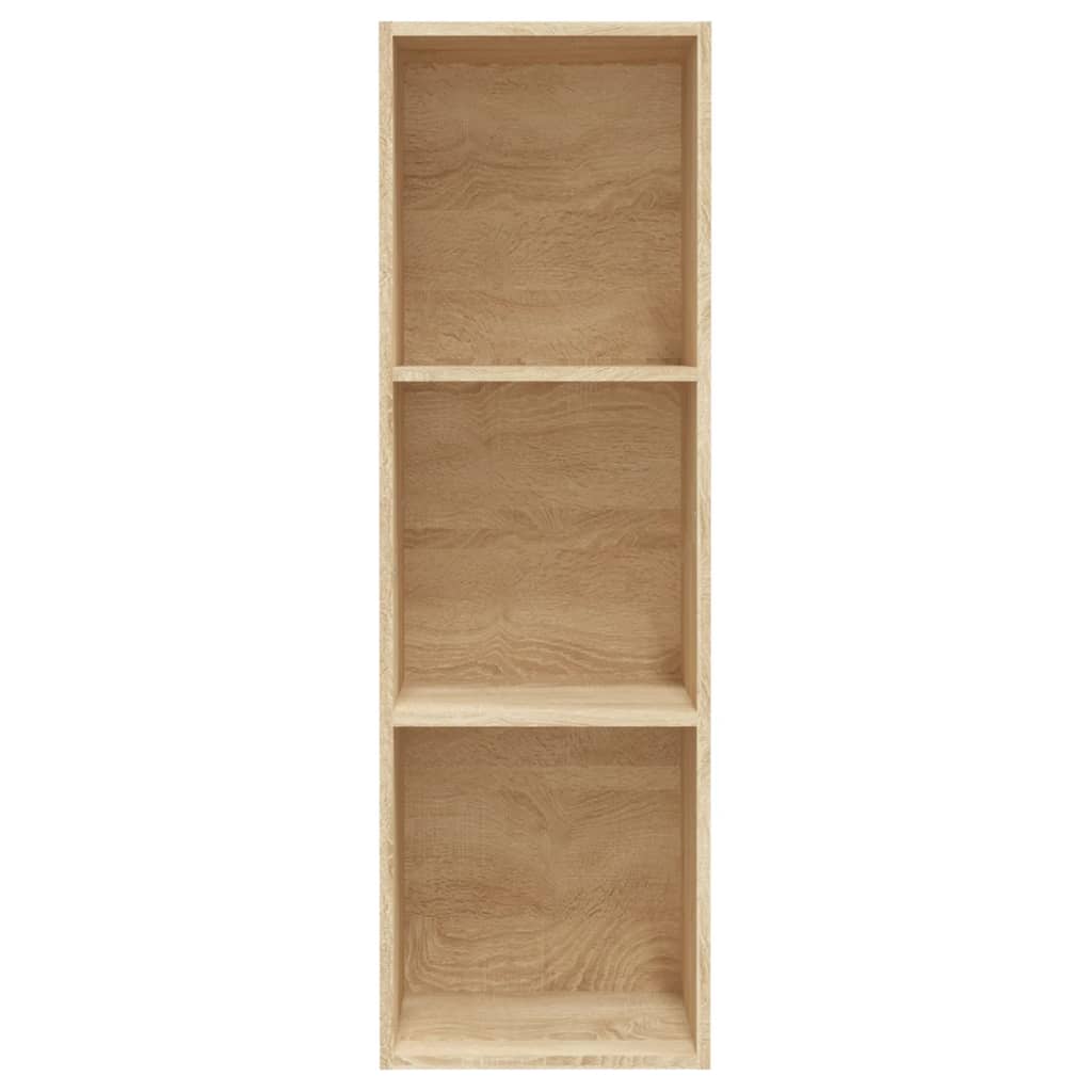 Bokhylle/TV-benk sonoma eik 36x30x114 cm konstruert tre