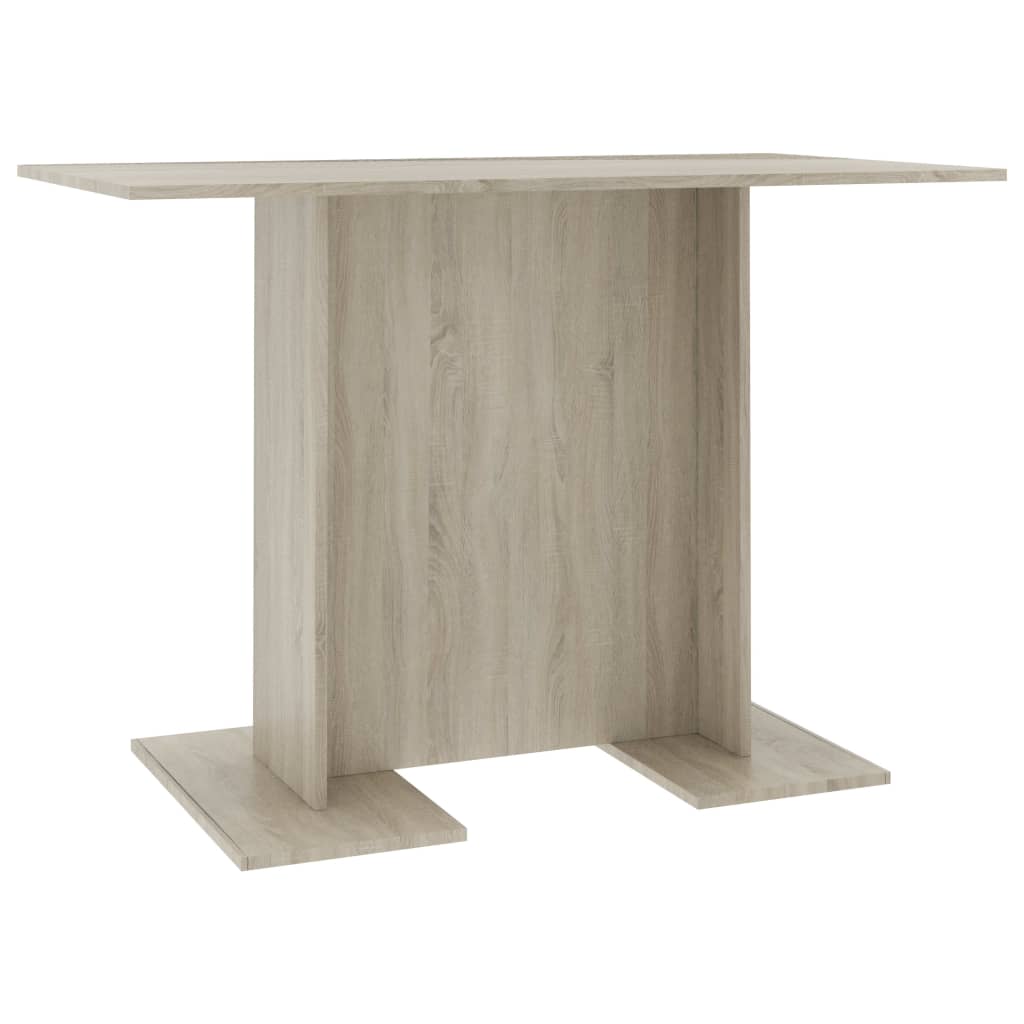 Spisebord sonoma eik 110x60x75 cm konstruert tre