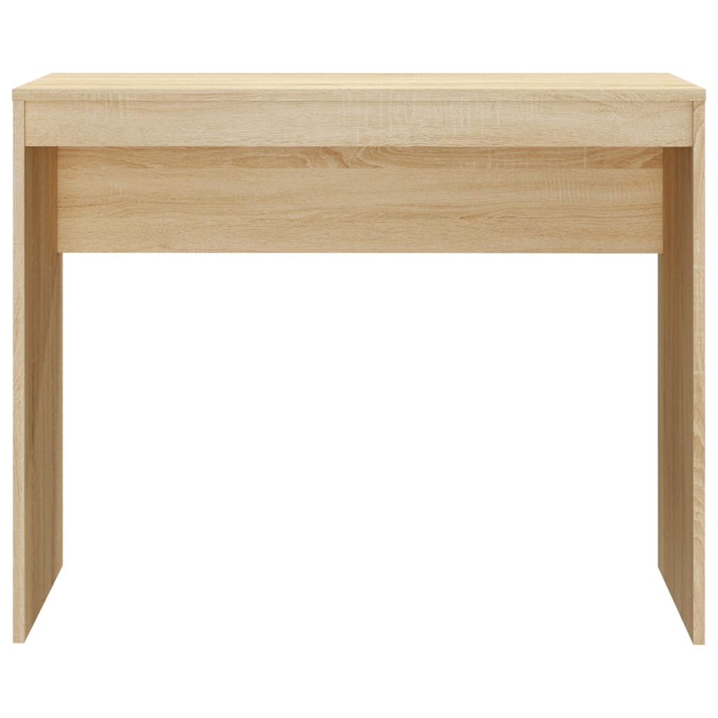 Skrivebord sonoma eik 90x40x72 cm konstruert tre