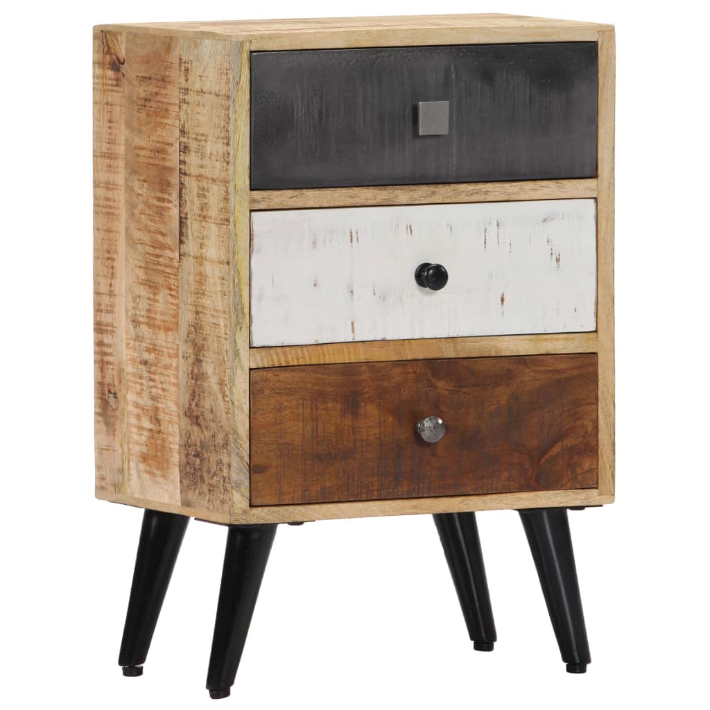 Nattbord 40x30x60 cm heltre mango