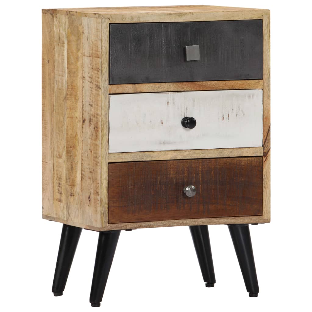 Nattbord 40x30x60 cm heltre mango