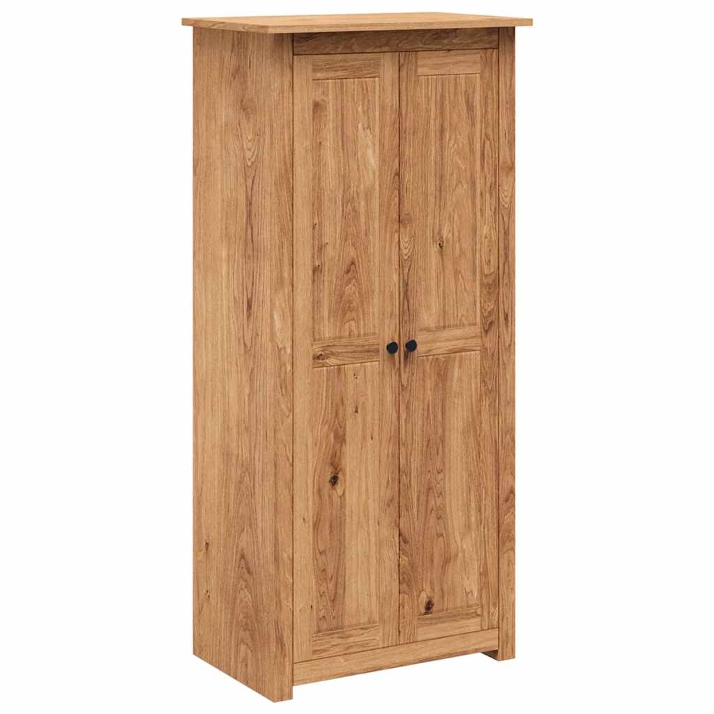 Garderobeskap 80x50x171,5 cm furu Panama Range vidaXL