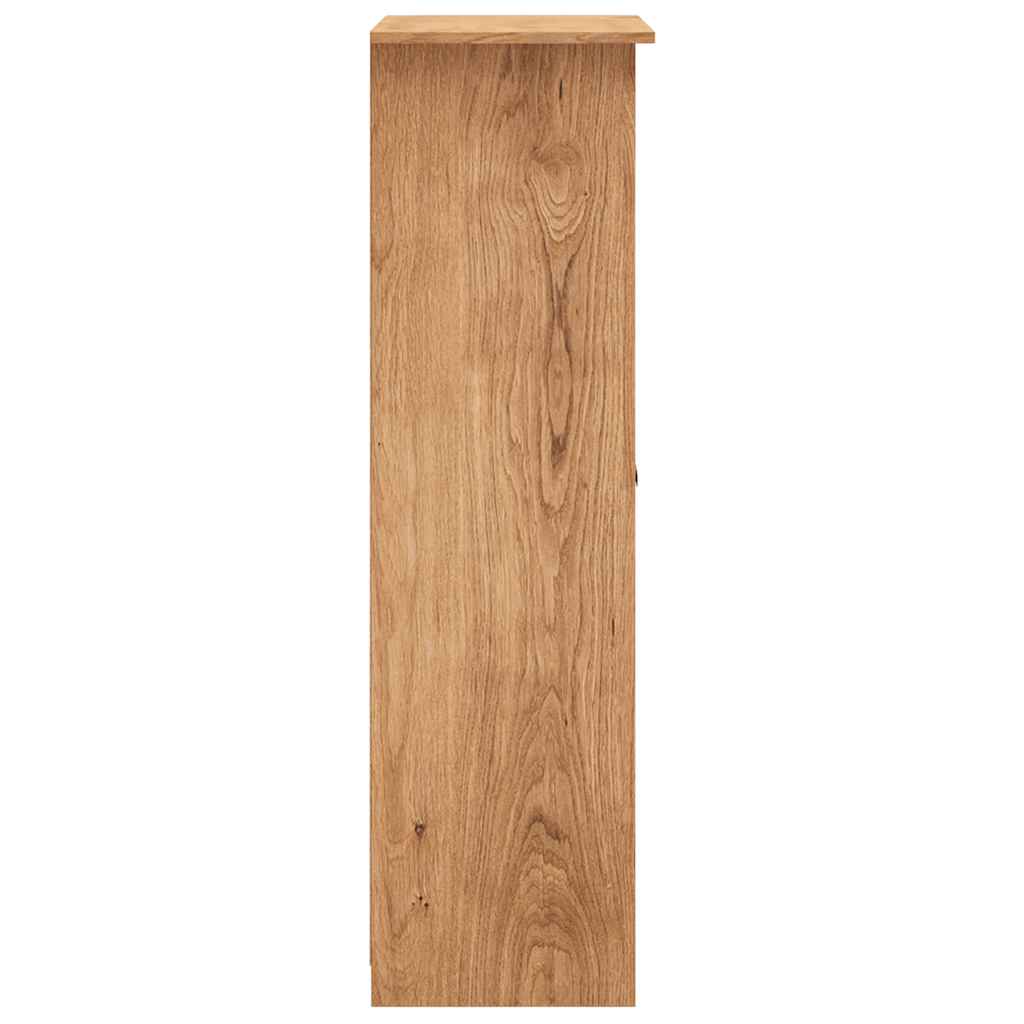 Garderobeskap 80x50x171,5 cm furu Panama Range vidaXL