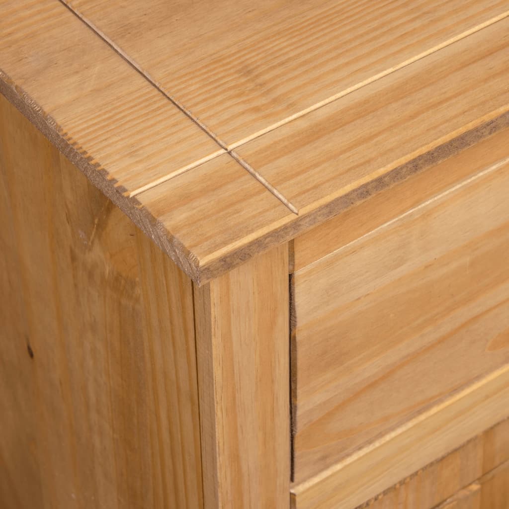 Skjenk 135x40x80 cm heltre furu Panama Range
