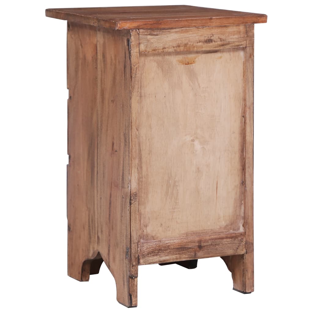 Nattbord 30x30x51 cm heltre mahogni