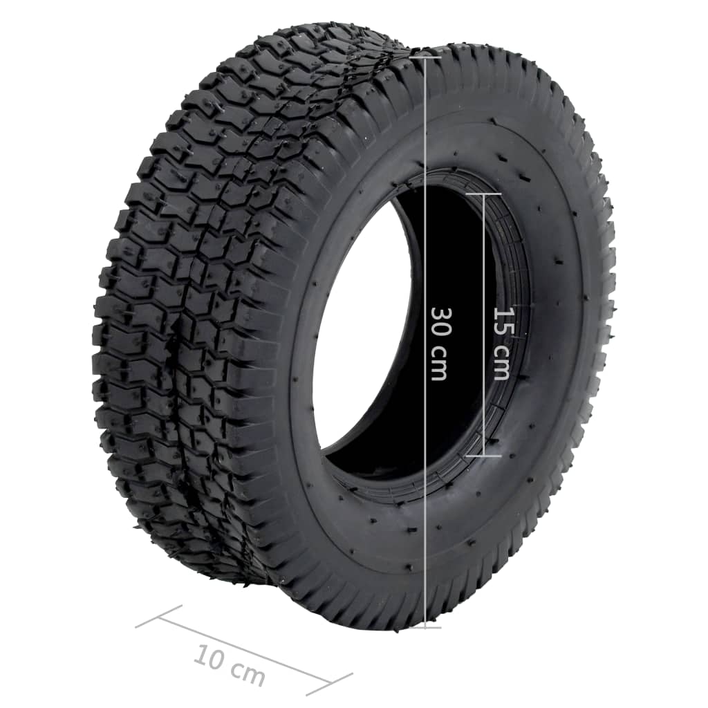 Trillebårdekk 2 stk 13x5.00-6 4PR gummi