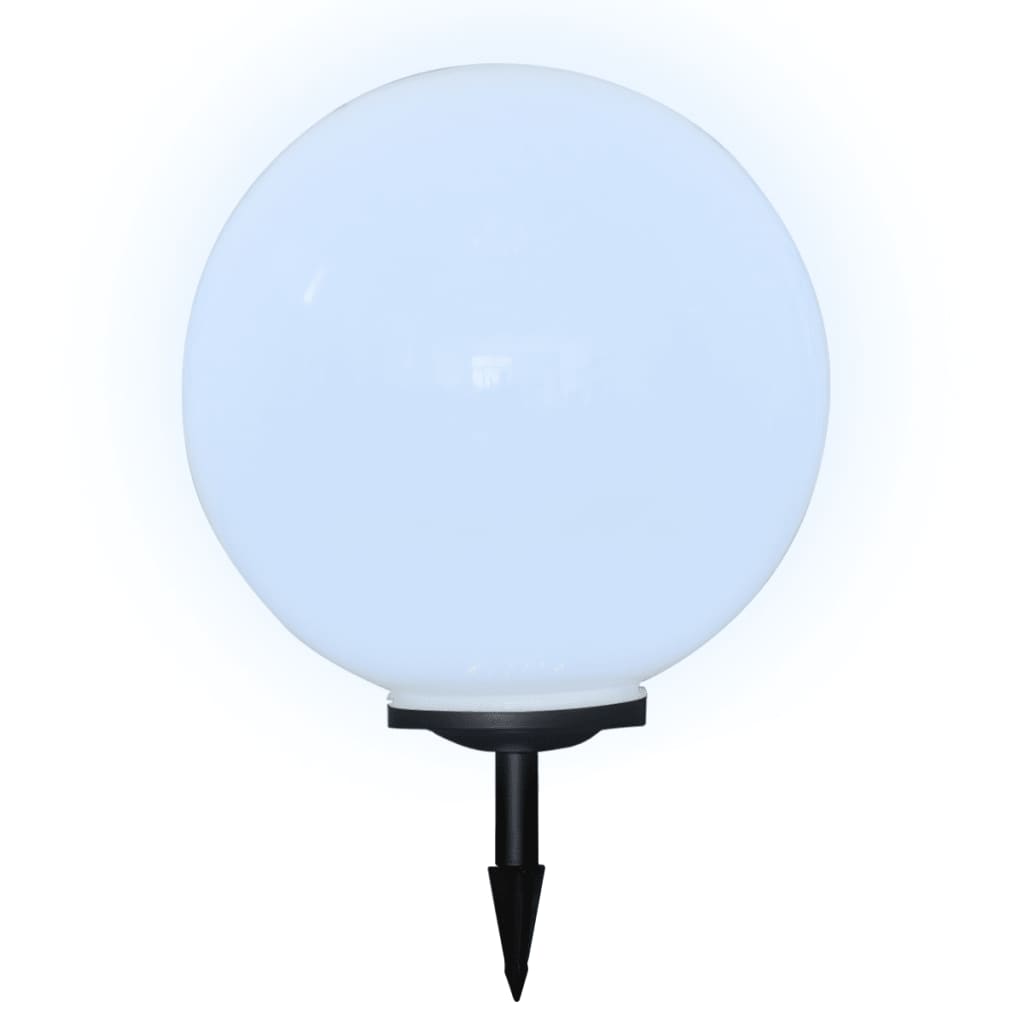 Utendørs LED-lamper for hagesti 2 stk 50 cm med jordpinne