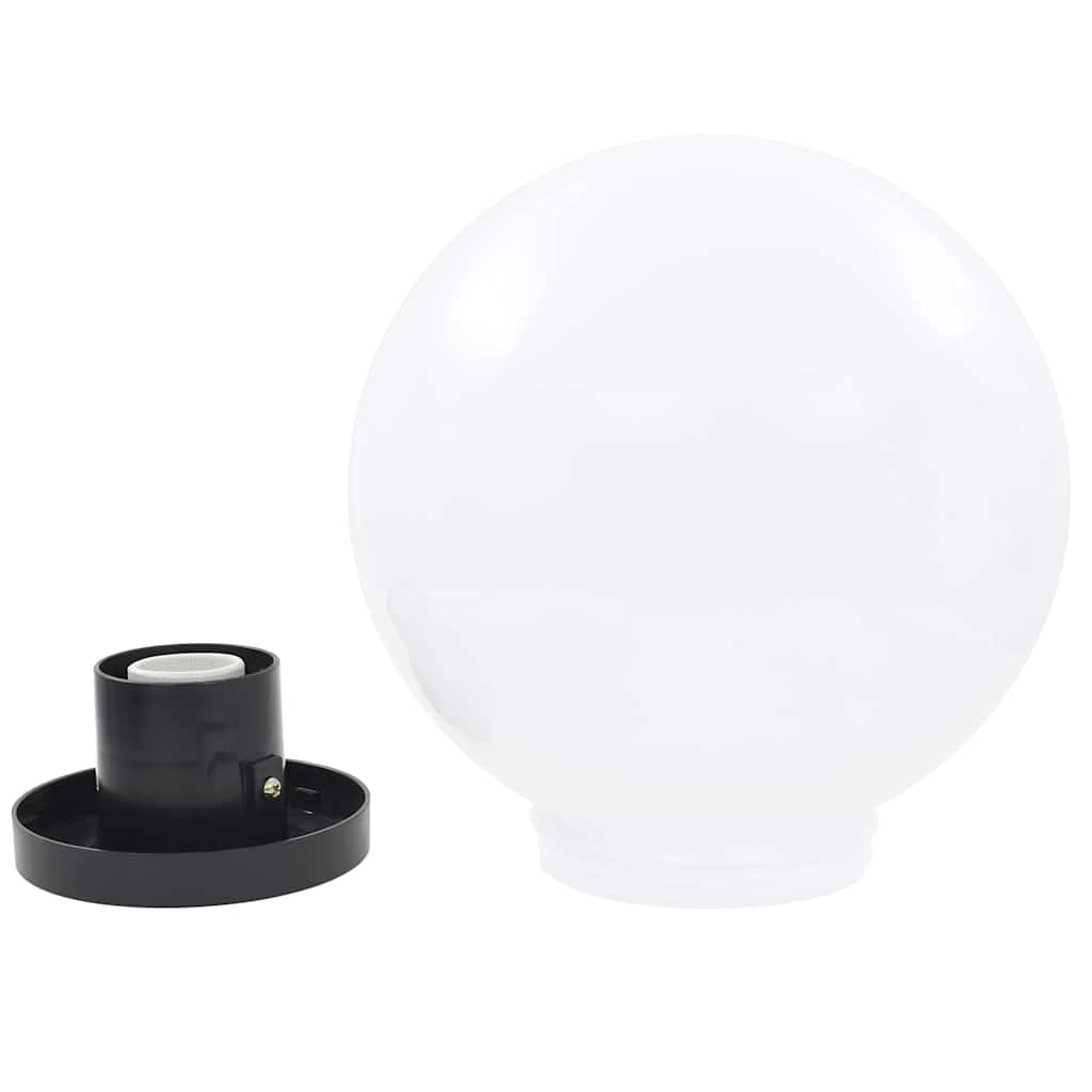 LED-kulelamper 4 stk sfærisk 25 cm PMMA vidaXL