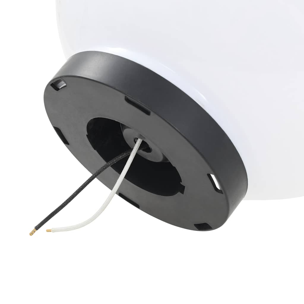 LED-kulelamper 4 stk sfærisk 25 cm PMMA vidaXL