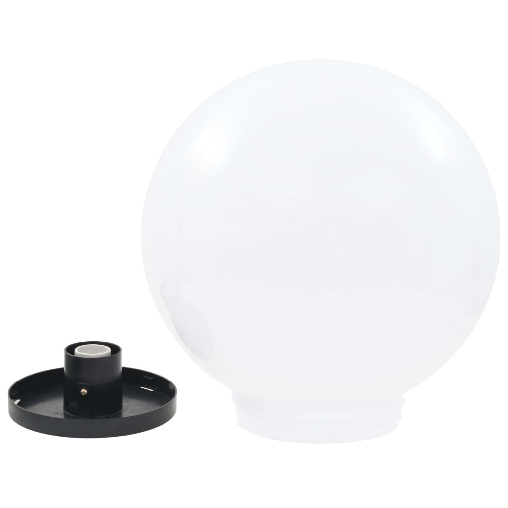 LED-kulelamper 4 stk sfærisk 40 cm PMMA