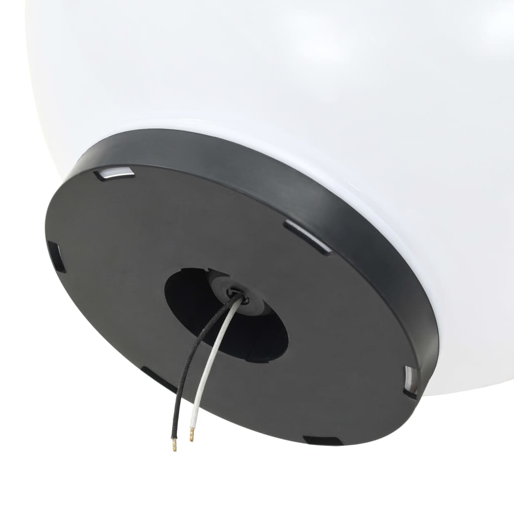 LED-kulelamper 4 stk sfærisk 40 cm PMMA