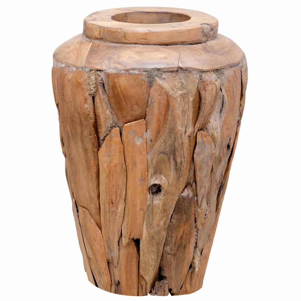 Dekorasjonsvase 40x60 cm heltre teak