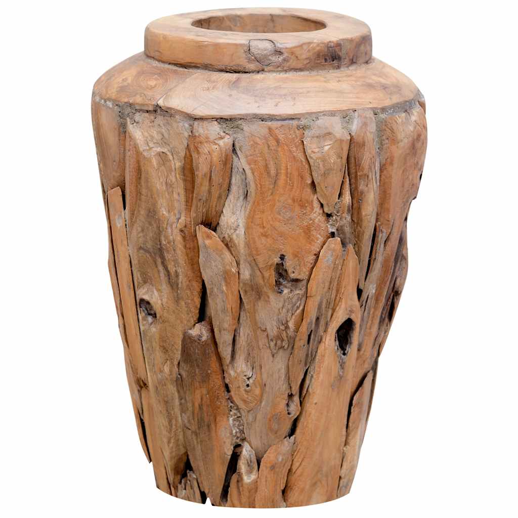 Dekorasjonsvase 40x60 cm heltre teak
