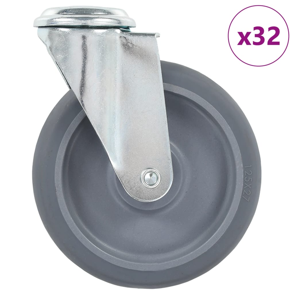 Svinghjul med bolthull 32 stk 125 mm