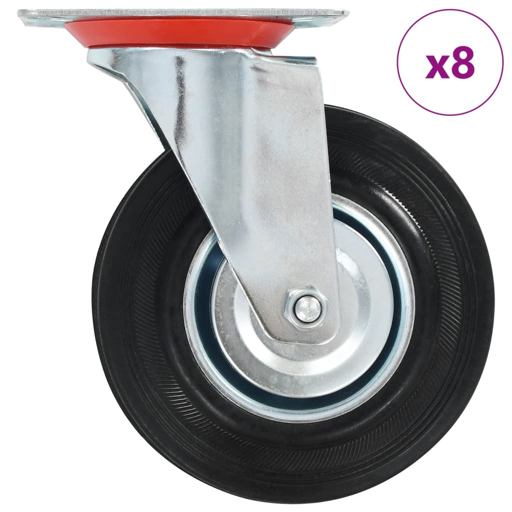 Svinghjul 8 stk 125 mm