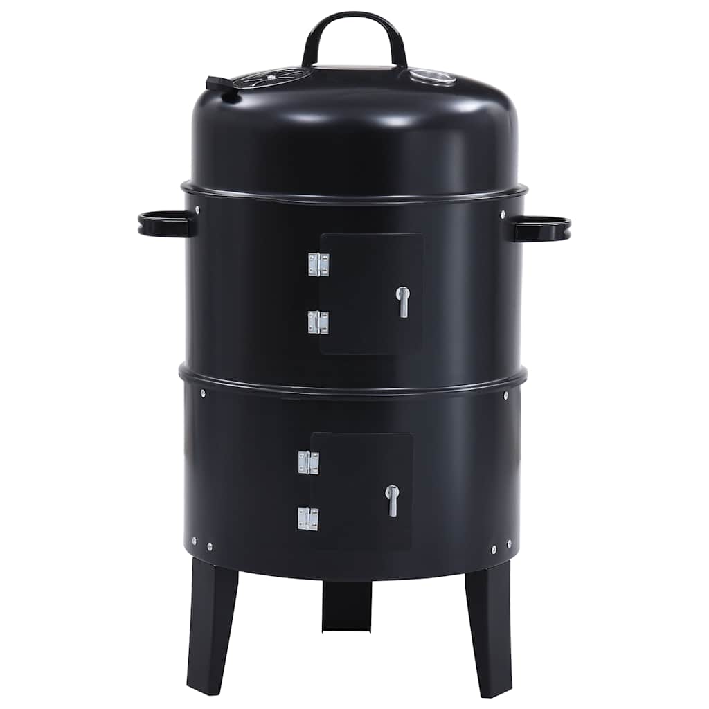 3-i-1 Røykgrill 40x80 cm vidaXL
