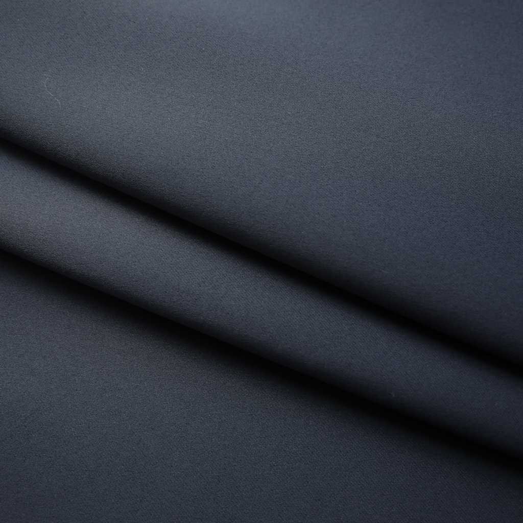 Lystett gardin med metallkroker antrasitt 290x245 cm