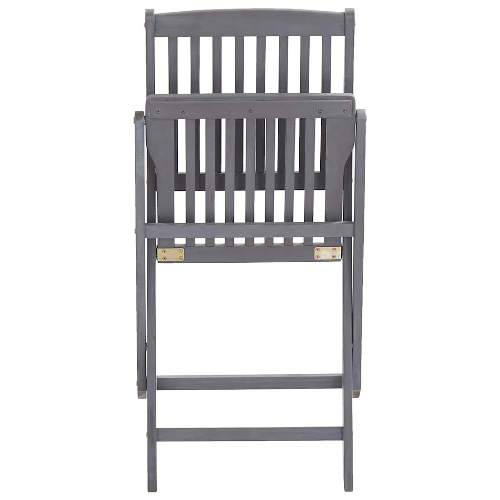 Klappstoler 2 stk. heltre akasie