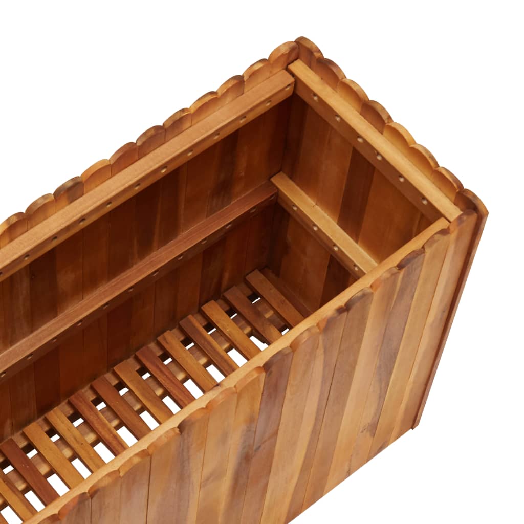 Høybed 100x30x50 cm heltre akasie