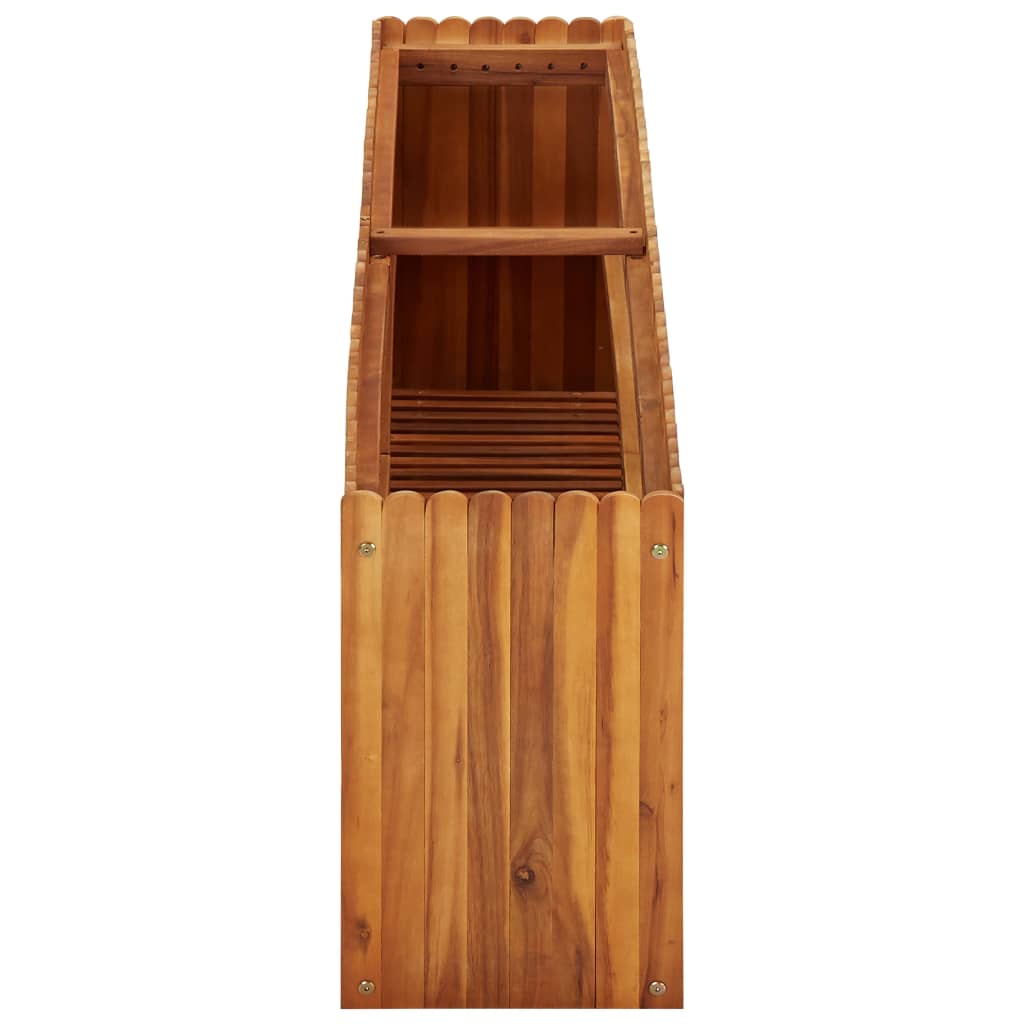 Høybed 150x30x50 cm heltre akasie