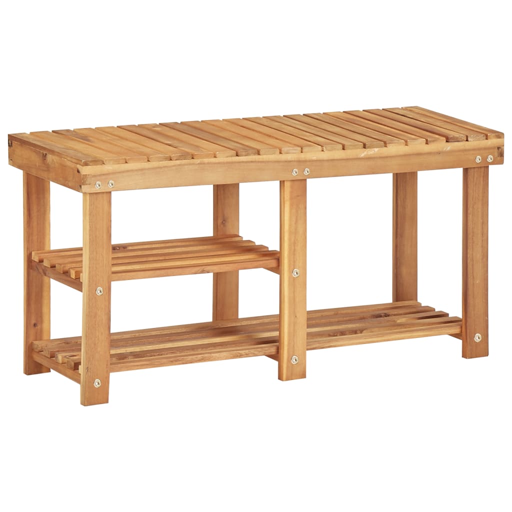Skostativ 90x32x46 cm heltre akasie