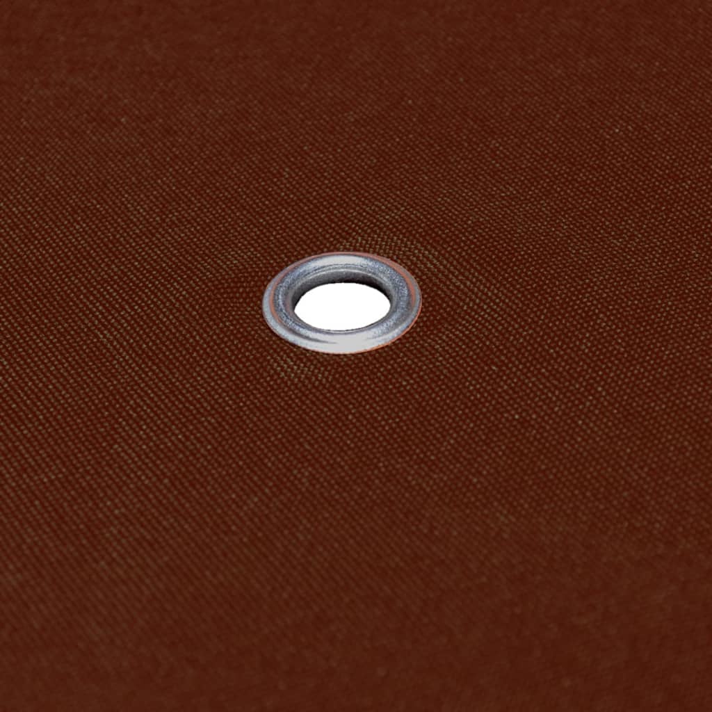 Toppduk til paviljong 310 g/m² 3x3 m terrakotta