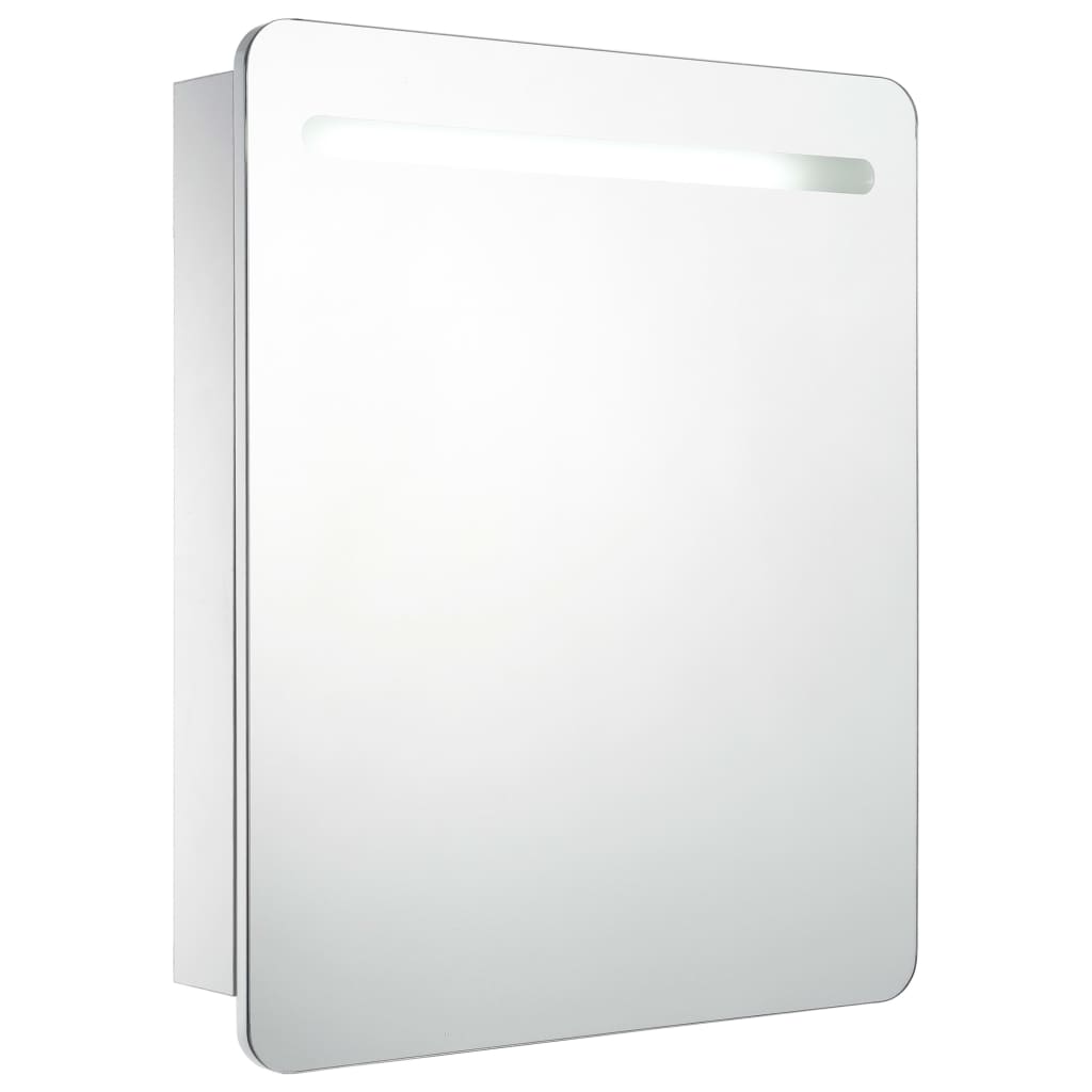 LED-speilskap til bad 68x9x80 cm