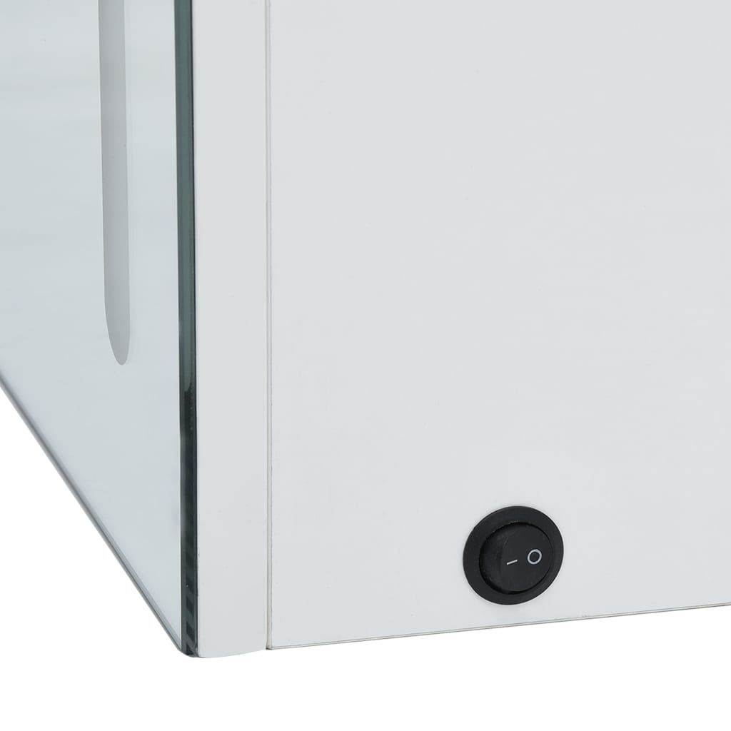 LED-speilskap til bad 80x12,2x68 cm