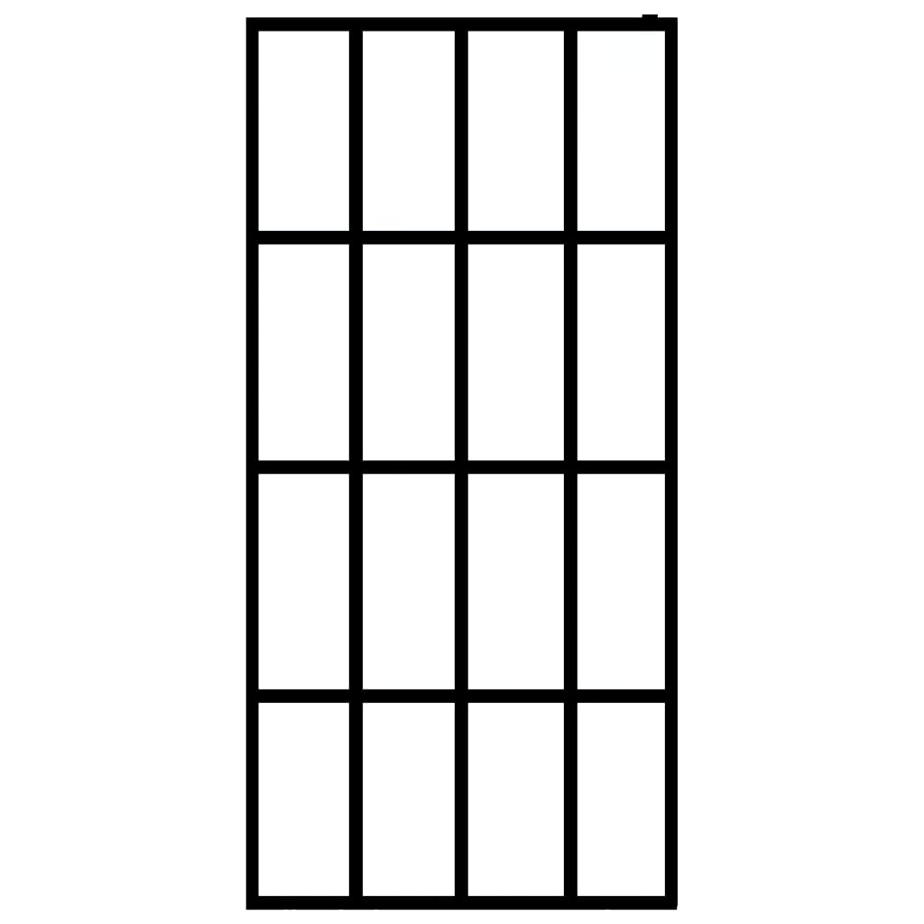Dusjskjerm klart herdet glass 80x195 cm