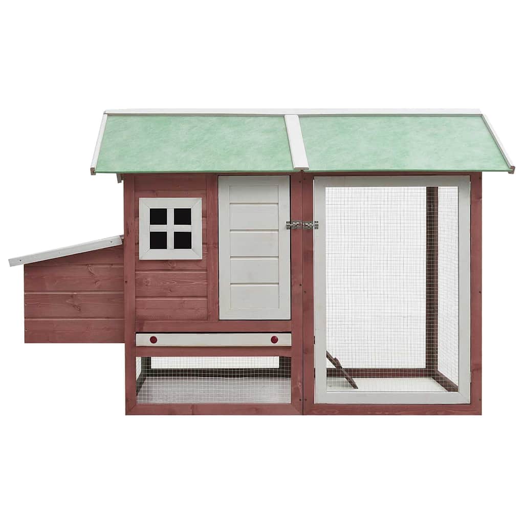 Kyllingbur mocca 170x81x110 cm heltre furu og gran