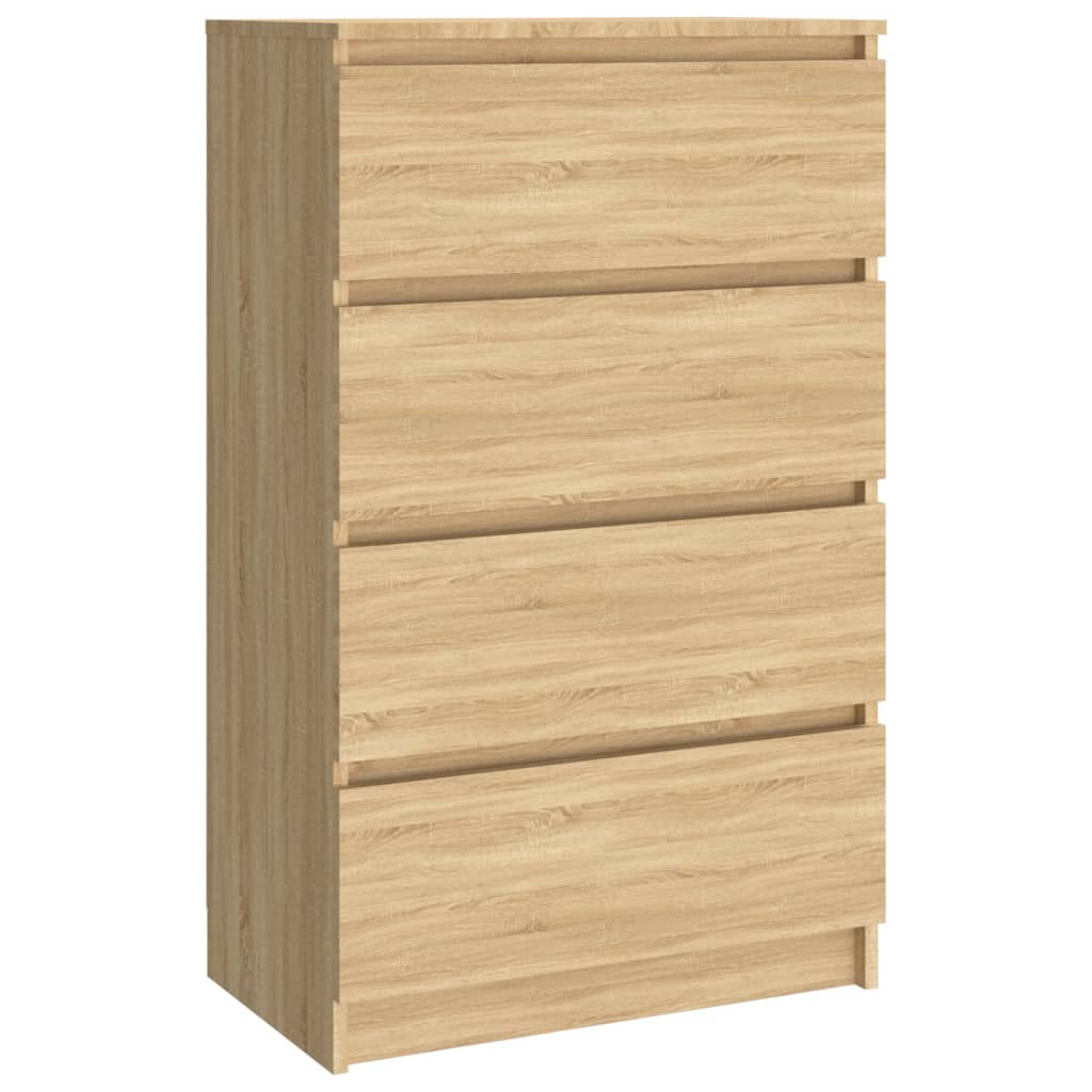 Skjenk sonoma eik 60x35x98,5 cm konstruert tre