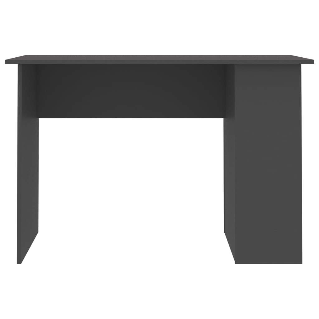 Skrivebord grå 110x60x73 cm sponplate
