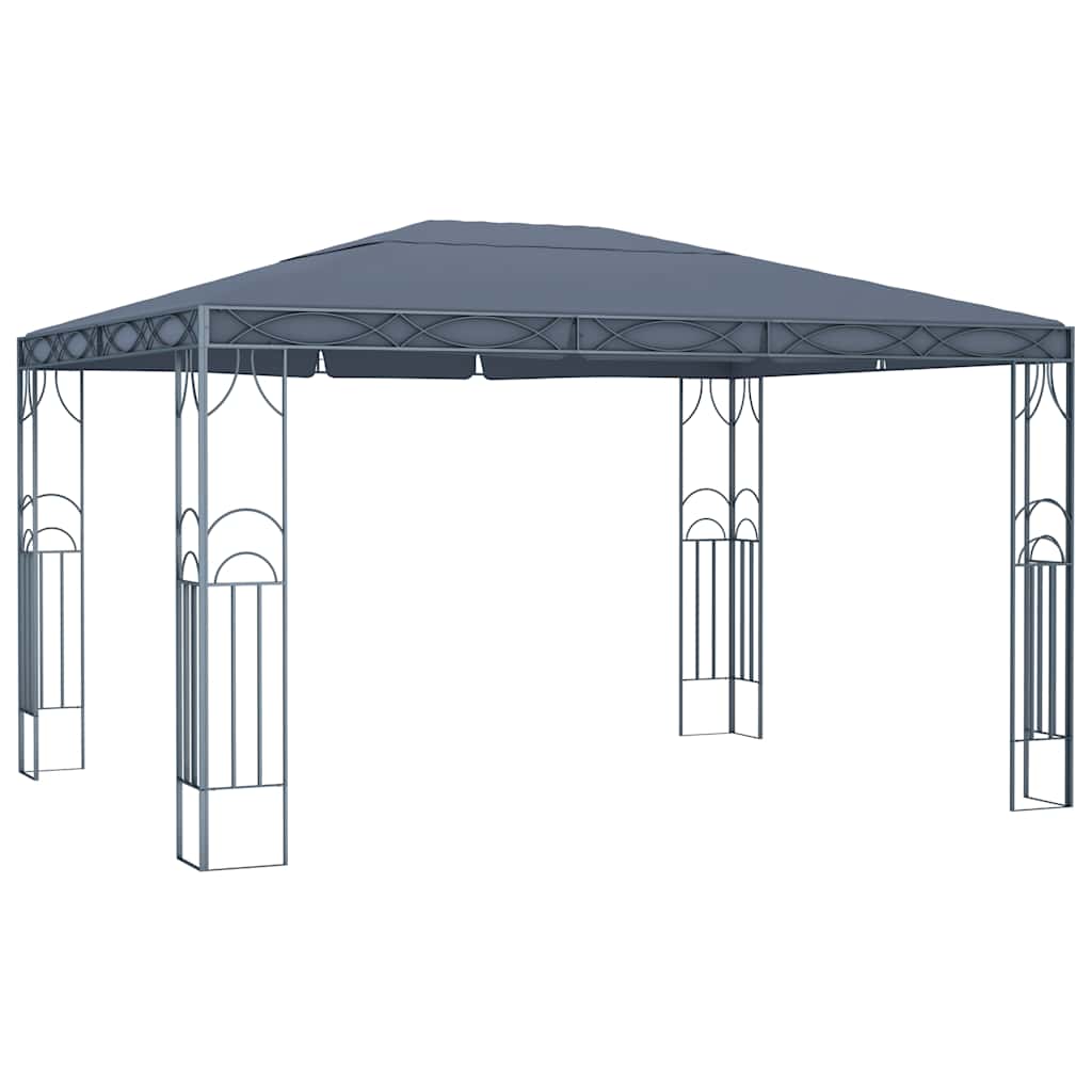 Paviljong 400x300 cm antrasitt