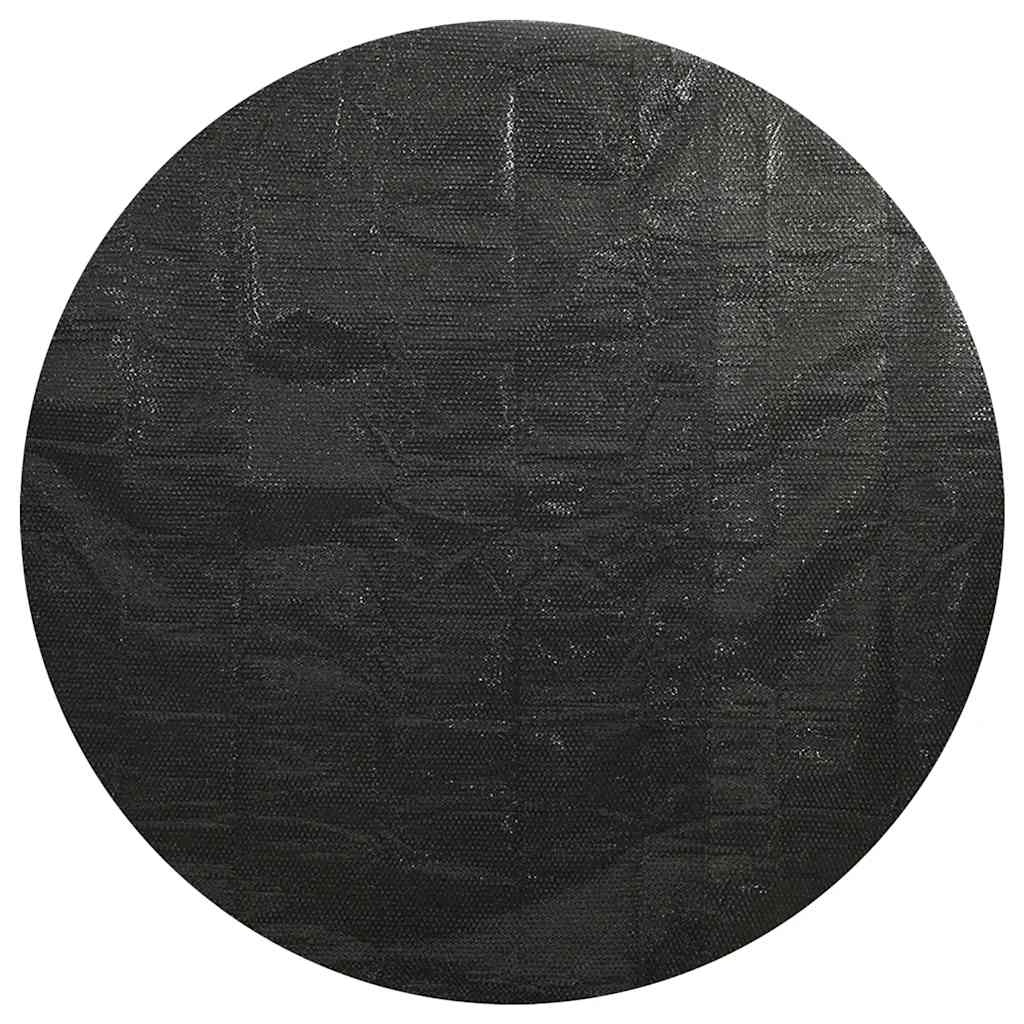 Bassengtrekk svart 381 cm PE