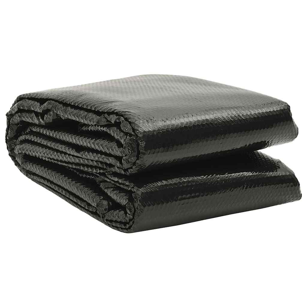 Bassengtrekk svart 549x274 cm PE