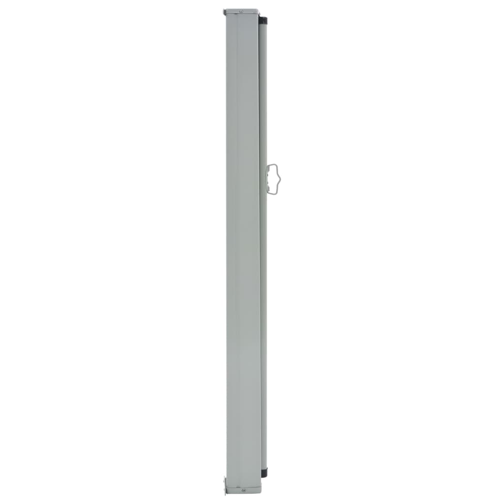 Uttrekkbar sidemarkise 120x300 cm brun
